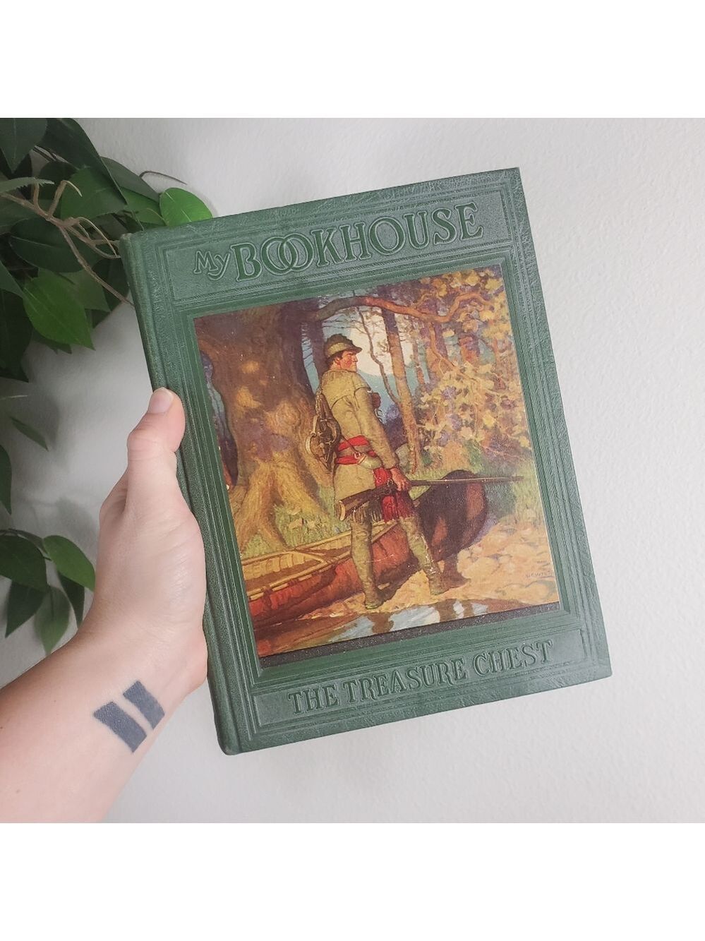 My Bookhouse The Treasure Chest 1920 Vol 4 Antique Book